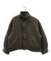 stein（シュタイン）の古着「OVER SLEEVE BOA MELTON JACKET/ＳＴ118/ボアジャケット/Super120’S」｜グレー