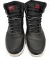 中古・古着 NIKE (ナイキ) Jordan 1 Retro High Black Satin Gym Red/55088-060/ハイカット ブラック サイズ:27：6800円