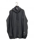 11 BY BORIS BIDJAN SABERIイレブン バイ・ボリスビジャンサベリ）の古着「H1B Hoodie in Black/H1B F1343/」｜ブラック