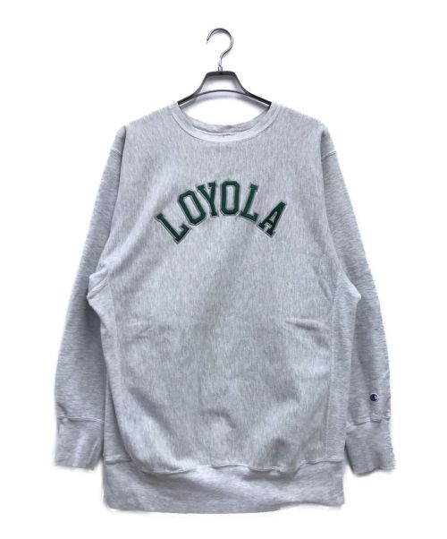 Champion（チャンピオン）Champion (チャンピオン) リバースウィーブスウェット/ 80年代/LOYOLA グレー サイズ:XXLの古着・服飾アイテム