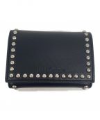 J&M DAVIDSONジェイ＆エム デヴィッドソン）の古着「SMALL WALLET WITH STUDS」｜ブラック