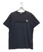 MONCLERモンクレール）の古着「ロゴプリントTシャツ」｜ネイビー