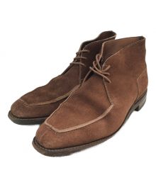 Crockett & Jones（クロケット＆ジョーンズ）の古着「スウェードハイカットブーツ/5471」｜ブラウン