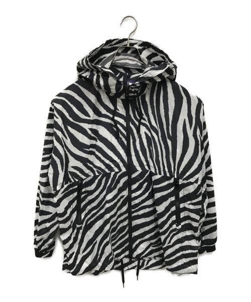 THE NORTHFACE PURPLELABEL（ザ・ノースフェイス パープルレーベル）THE NORTHFACE PURPLELABEL nanamica (ナナミカ) PERTEX Zebra Print Mountain Wind Parka/NP2009N/マウンテンパーカー ブラック サイズ:Mの古着・服飾アイテム