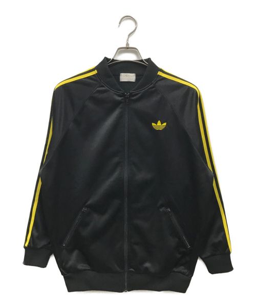 adidas（アディダス）adidas (アディダス) トラックジャケット/デサント期/90s ブラック サイズ:Lの古着・服飾アイテム