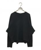 theoryセオリー）の古着「Double Knit LT N Clean Sweatshirt」｜ブラック