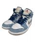 NIKE（ナイキ）の古着「AIR JORDAN 1 MID SE FRENCH BLUE/FIRE RED-WHITE-LT STEEL GREY/DN3706-401」｜ブルー