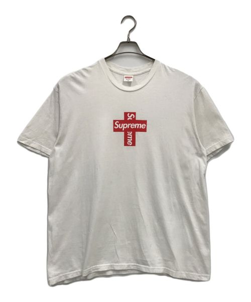 SUPREME（シュプリーム）SUPREME (シュプリーム) Cross Box Logo Tee ホワイト サイズ:XLの古着・服飾アイテム