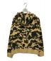 A BATHING APE (アベイシングエイプ) カモフラジップパーカー ブラウン サイズ:Ｍ：10000円