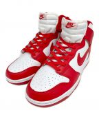 NIKEナイキ）の古着「DUNK HI RETRO Championship White and Red/ターミネーター ハイ 