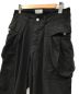 HERILL (ヘリル) Cargo Pants/22-030-HL-8150-1 ブラック サイズ:1：23000円