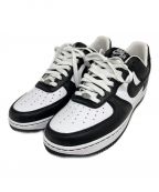 NIKE×TERROR SQUADナイキ×テラー スクワッド）の古着「Terror Squad/Air Force 1 Low QS/FJ5756-100／スニーカー」｜ブラック×ホワイト