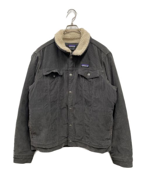 Patagonia（パタゴニア）Patagonia (パタゴニア) パイル・ラインド・トラッカー・ジャケット/26520 グレー サイズ:Mの古着・服飾アイテム