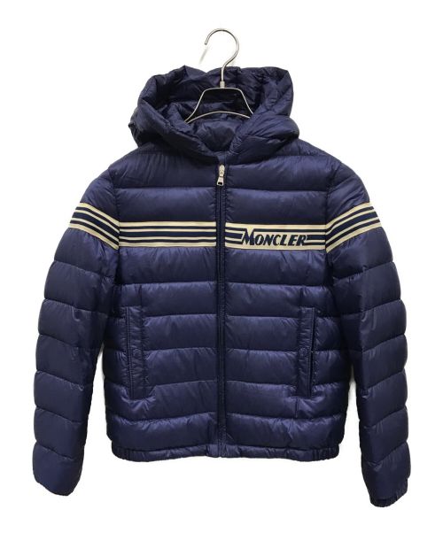 MONCLER（モンクレール）MONCLER (モンクレール) Renald Moncler quilted nylon down jacket with zip/ダウンジャケット/F19541A12020 ネイビー サイズ:12Aの古着・服飾アイテム