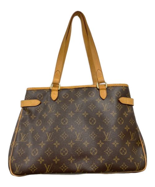 LOUIS VUITTON（ルイ ヴィトン）LOUIS VUITTON (ルイ ヴィトン) バティニョール オリゾンタル/モノグラム/ショルダートートバッグ/M51154 ブラウンの古着・服飾アイテム