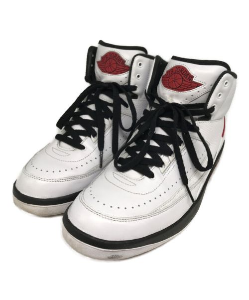 NIKE（ナイキ）NIKE (ナイキ) AIR JORDAN 2 RETRO /WHITE/VARSITY RED-BLACK/DX2454-106 ホワイト サイズ:27.5の古着・服飾アイテム