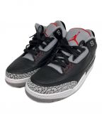 NIKEナイキ）の古着「AIR JORDAN 3 RETRO OG/854262-001」｜ブラック