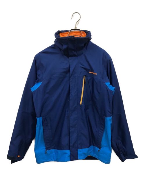 Patagonia（パタゴニア）Patagonia (パタゴニア) スリーインワンスノーショットジャケット/31670 ブルー×オレンジ サイズ:Sの古着・服飾アイテム