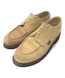 PARABOOT（パラブーツ）の古着「CHAMBORD/スウェードブーツ/55419」｜ベージュ