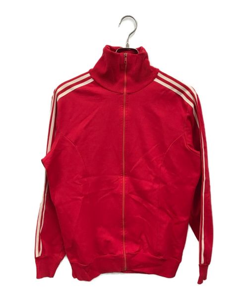 adidas（アディダス）adidas (アディダス) トラックジャケット/70-80s/MEGAジップ レッド サイズ:不明の古着・服飾アイテム