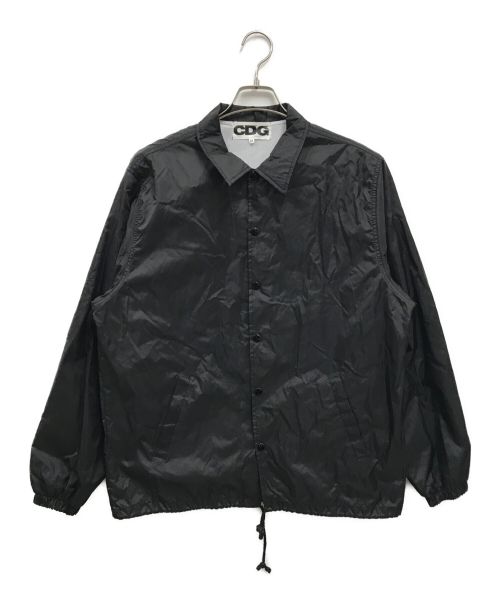 CDG（シーディージー）CDG (シーディージー) サークルロゴ コーチジャケット/SZ-J005 ブラック サイズ:Mの古着・服飾アイテム