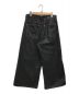 MASU (エムエーエスユー) BAGGY FIT JEANS/MMSS-PT0423 ブラック サイズ:46：27800円