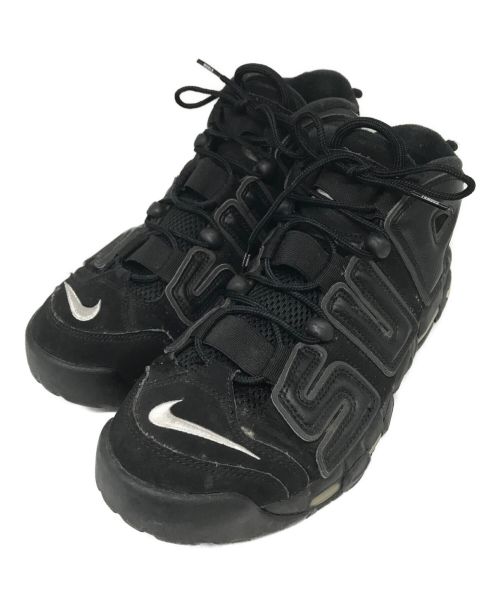 NIKE（ナイキ）NIKE (ナイキ) Supreme (シュプリーム) MORE UPTEMPO/モアアップテンポ/モアテン/902290-001 ブラック サイズ:27の古着・服飾アイテム