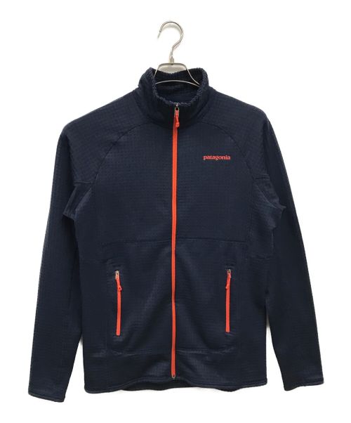 Patagonia（パタゴニア）Patagonia (パタゴニア) R1 Full-Zip Jacket/40128/ジャケット ネイビー サイズ:Mの古着・服飾アイテム