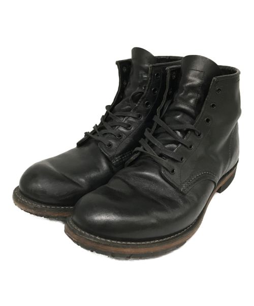 RED WING（レッドウィング）RED WING (レッドウィング) BECKMAN/レースアップブーツ ブラック サイズ:27の古着・服飾アイテム