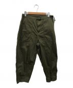 THE NORTHFACE PURPLELABELザ・ノースフェイス パープルレーベル）の古着「Ripstop Wide Cropped Pants」｜オリーブ