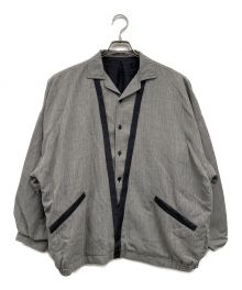 HOMELESS TAILOR（ホームレステイラー）の古着「LAYERED SH JACKET」｜グレー