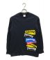 Supreme（シュプリーム）の古着「Thrasher Multi Logo L/S Tee」｜ネイビー