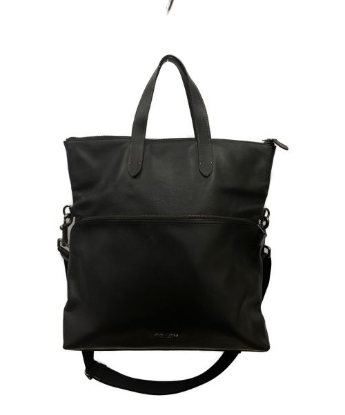 COACH（コーチ）COACH (コーチ) GRAHAM FOLDOVER TOTE/F50712/ショルダーバッグ ブラックの古着・服飾アイテム