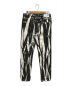 JOHN LAWRENCE SULLIVAN (ジョンローレンスサリバン) WRINKLE PRINT DENIM PANTS/2B015-0321-34/21AW ホワイト サイズ:46：10000円