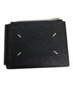 Maison Margielaメゾンマルジェラ）の古着「マネークリップ付き 二つ折り 財布/S35UI0447/21年モデル」｜ブラック