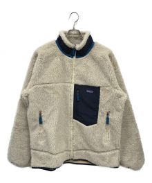 Patagonia（パタゴニア）の古着「CLASSIC RETRO-X JACKET/23056/フリースジャケット/23年モデル」｜アイボリー