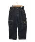 X-LARGE（エクストララージ）の古着「EMBROIDERED DENIM CARGO PANTS/101224031013」｜インディゴ