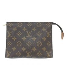 LOUIS VUITTON（ルイ ヴィトン）の古着「ポシェットトワレット19/M47544」｜ブラウン