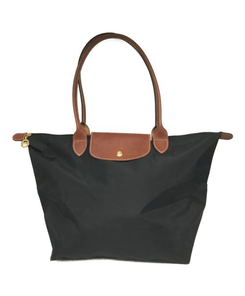 LONGCHAMP（ロンシャン）LONGCHAMP (ロンシャン) プリアージュトートバッグ/L1899089001 ブラックの古着・服飾アイテム