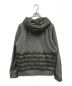 MONCLER (モンクレール) MAGLIA CARDIGAN スウェット切替ダウンジャケット/D20918400600 グレー サイズ:L：34800円