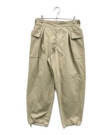 sayatomo（サヤトモ）の古着「Mukabaki Cargo Pants/SYT-22SS-P02」｜ベージュ