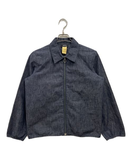 A.P.C.（アーペーセー）A.P.C. (アー・ペー・セー) ジップアップジャケット インディゴ サイズ:下記参照の古着・服飾アイテム