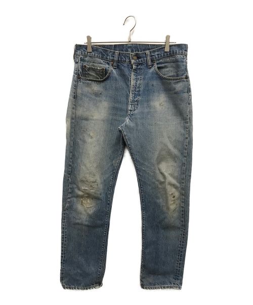 LEVI'S（リーバイス）LEVI'S (リーバイス) デニムパンツ/黒カン/ボタン刻印5/42TALON /シングルステッチ /77年製 インディゴ サイズ:W34　L30の古着・服飾アイテム