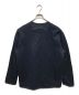 COMME des GARCONS HOMME (コムデギャルソン オム) 綿ダブルフェイス2WAYカーディガン ネイビー サイズ:M：15000円