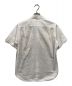 COMME des GARCONS HOMME (コムデギャルソン オム) 綿ブロード製品プリントシャツ ホワイト サイズ:M：11800円