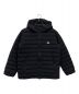 DANTON（ダントン）の古着「NPS MIDDLE DOWN HOODED JACKET/ダウンジャケット」｜ブラック