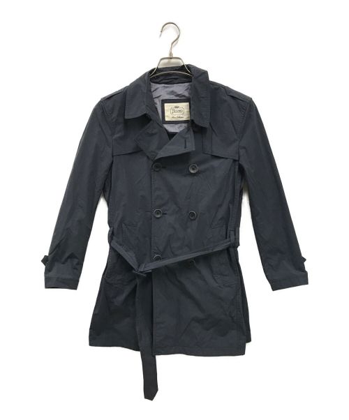 HERNO（ヘルノ）HERNO (ヘルノ) ナイロン ショートトレンチ コート/IM0091U--19327-9200 ネイビー サイズ:46の古着・服飾アイテム