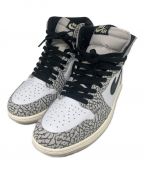 NIKEナイキ）の古着「AIR JORDAN 1 RETRO HIGH OG TECH GREY/MUSLIN/DZ5485-052」｜ホワイト×グレー