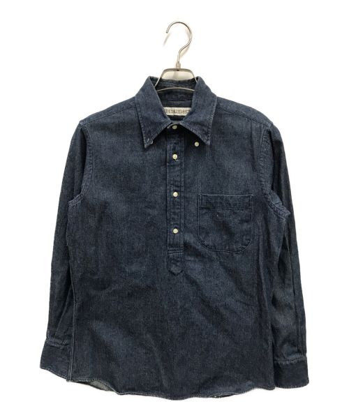 INDIVIDUALIZED SHIRTS（インディビジュアライズドシャツ）INDIVIDUALIZED SHIRTS (インディビジュアライズドシャツ) デニムプルオーバーシャツ/USA製 インディゴ サイズ:表記無しの古着・服飾アイテム