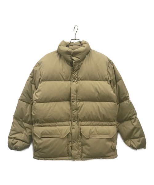 THE NORTH FACE（ザ ノース フェイス）THE NORTH FACE (ザ ノース フェイス) ダウン/茶タグ/ＵＳＡ製 ベージュ サイズ:Lの古着・服飾アイテム